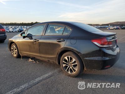 Drugie zdjęcie samochodu z przodu: 2014 HONDA CIVIC EX VIN:19XFB2F85EE216518 - miniatura