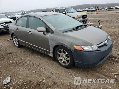 Czwarte zdjęcie samochodu z boku: 2006 HONDA CIVIC LX VIN:1HGFA165X6L051059 - miniatura