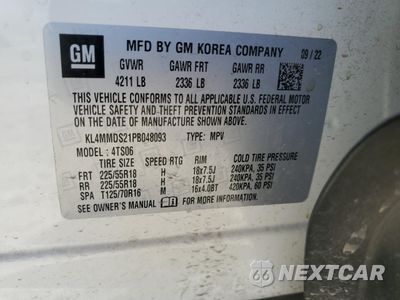 Zdjęcie 15 z 16 samochodu: 2023 BUICK ENCORE GX SELECT VIN:KL4MMDS21PB048093 - miniatura