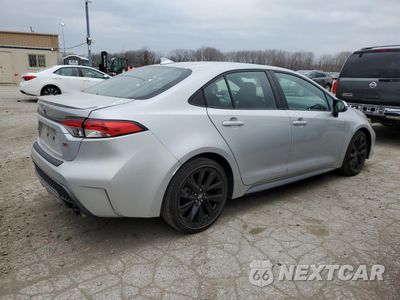 Trzecie zdjęcie samochodu z tyłu: 2021 TOYOTA COROLLA SE VIN:5YFS4MCE4MP071984 - miniatura