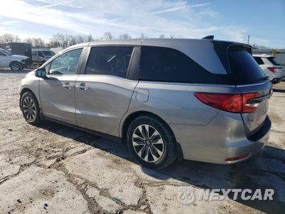Drugie zdjęcie samochodu z przodu: 2021 HONDA ODYSSEY EXL VIN:5FNRL6H7XMB035137 - miniatura