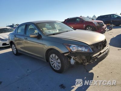 Czwarte zdjęcie samochodu z boku: 2008 HONDA ACCORD LX VIN:1HGCP263X8A035643 - miniatura