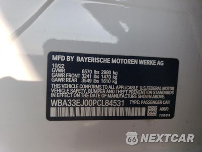 Zdjęcie 14 z 14 samochodu: 2023 BMW 760 XI VIN:WBA33EJ00PCL84531 - miniatura