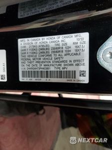 Zdjęcie 15 z 16 samochodu: 2023 HONDA CR-V EXL VIN:2HKRS4H73PH403851 - miniatura