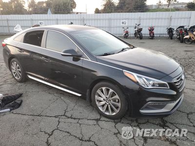 Czwarte zdjęcie samochodu z boku: 2015 HYUNDAI SONATA SPORT VIN:5NPE34AF1FH203711 - miniatura