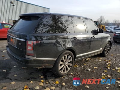 Trzecie zdjęcie samochodu z tyłu: 2013 LAND ROVER RANGE ROVER HSE VIN:SALGS2DF8DA116915 - miniatura