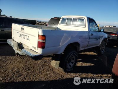 Trzecie zdjęcie samochodu z tyłu: 1992 TOYOTA PICKUP 1/2 TON SHORT WHEELBASE DLX VIN:JT4VN01D3N0005595 - miniatura