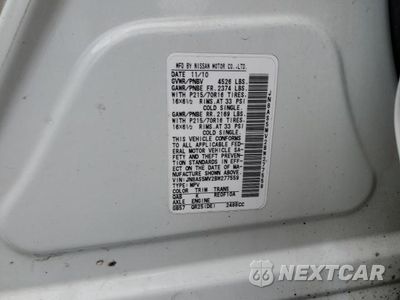 Zdjęcie 27 z 28 samochodu: 2011 NISSAN ROGUE S VIN:JN8AS5MV2BW277559 - miniatura