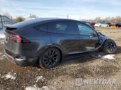 Trzecie zdjęcie samochodu z tyłu: 2024 TESLA MODEL X VIN:7SAXCBE53RF441483 - miniatura