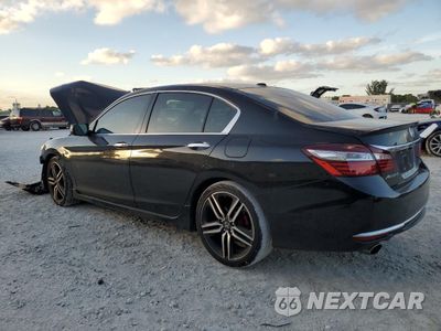 Drugie zdjęcie samochodu z przodu: 2017 HONDA ACCORD TOURING VIN:1HGCR3F9XHA025389 - miniatura