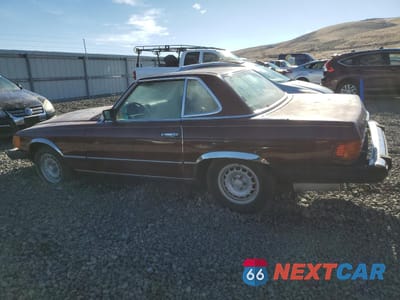 Drugie zdjęcie samochodu z przodu: 1982 MERCEDES-BENZ 380 SL VIN:WDBBA45A7CB012779 - miniatura