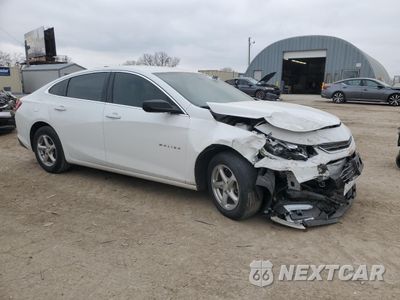 Czwarte zdjęcie samochodu z boku: 2017 CHEVROLET MALIBU LS VIN:1G1ZC5ST0HF223093 - miniatura
