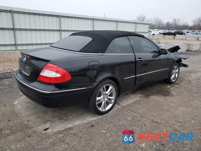 Trzecie zdjęcie samochodu z tyłu: 2006 MERCEDES-BENZ CLK 350 VIN:WDBTK56G76T063451 - miniatura