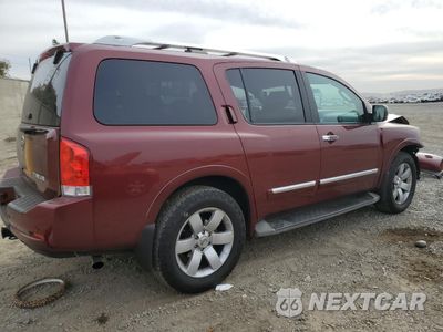 Trzecie zdjęcie samochodu z tyłu: 2010 NISSAN ARMADA SE VIN:5N1AA0ND7AN622981 - miniatura