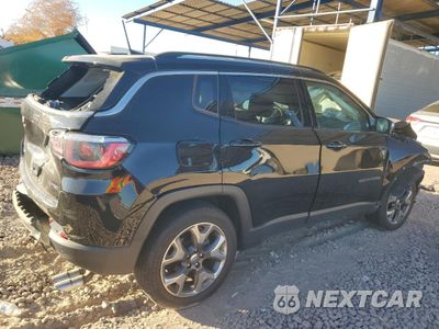 Trzecie zdjęcie samochodu z tyłu: 2018 JEEP COMPASS LIMITED VIN:3C4NJDCB4JT117818 - miniatura