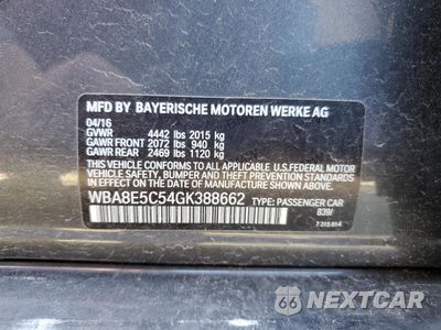 Zdjęcie 14 z 14 samochodu: 2016 BMW 328 D VIN:WBA8E5C54GK388662 - miniatura