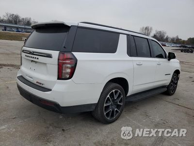 Trzecie zdjęcie samochodu z tyłu: 2021 CHEVROLET SUBURBAN K1500 RST VIN:1GNSKEKD4MR222324 - miniatura