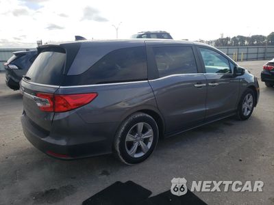 Trzecie zdjęcie samochodu z tyłu: 2020 HONDA ODYSSEY EX VIN:5FNRL6H58LB056372 - miniatura