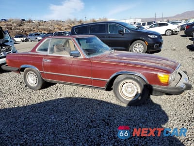 Czwarte zdjęcie samochodu z boku: 1982 MERCEDES-BENZ 380 SL VIN:WDBBA45A7CB012779 - miniatura