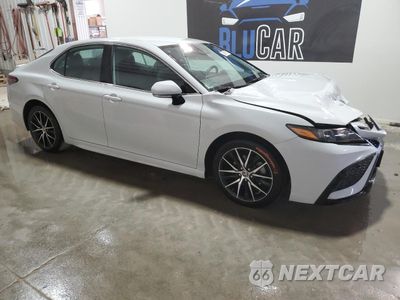 Czwarte zdjęcie samochodu z boku: 2022 TOYOTA CAMRY SE VIN:4T1G11AK5NU069473 - miniatura
