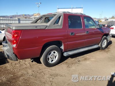 Trzecie zdjęcie samochodu z tyłu: 2005 CHEVROLET AVALANCHE C1500 VIN:3GNEC12Z95G282132 - miniatura