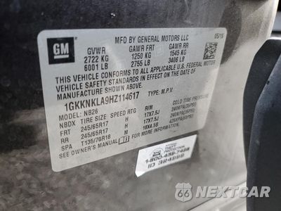 Zdjęcie 13 z 14 samochodu: 2017 GMC ACADIA SLE VIN:1GKKNKLA9HZ114617 - miniatura