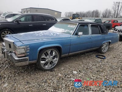1989 CADILLAC FLEETWOOD BROUGHAM 1G6DW6986F9705677 - główne zdjęcie licytacji z USA - miniatura