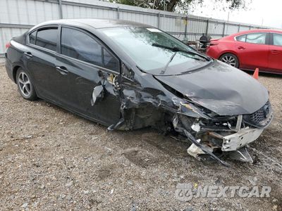 Czwarte zdjęcie samochodu z boku: 2015 HONDA CIVIC SE VIN:2HGFB2F77FH565775 - miniatura
