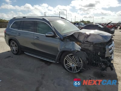 Czwarte zdjęcie samochodu z boku: 2020 MERCEDES-BENZ GLS 450 4MATIC VIN:4JGFF5KE4LA214594 - miniatura