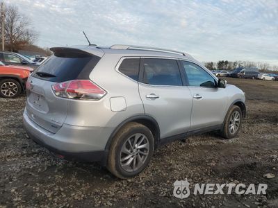 Trzecie zdjęcie samochodu z tyłu: 2014 NISSAN ROGUE S VIN:5N1AT2MV5EC864671 - miniatura
