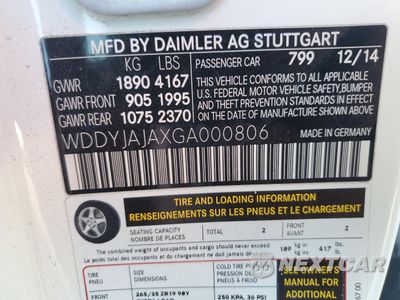 Zdjęcie 12 z 13 samochodu: 2016 MERCEDES-BENZ AMG GT S VIN:WDDYJAJAXGA000806 - miniatura