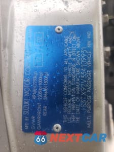 Zdjęcie 16 z 16 samochodu: 2003 SUZUKI XL7 PLUS VIN:JS3TX92V334109931 - miniatura