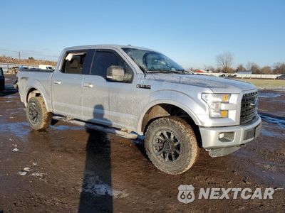 Czwarte zdjęcie samochodu z boku: 2016 FORD F150 SUPERCREW VIN:1FTEW1EG9GFD29223 - miniatura