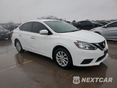 Czwarte zdjęcie samochodu z boku: 2019 NISSAN SENTRA S VIN:3N1AB7AP4KY245625 - miniatura