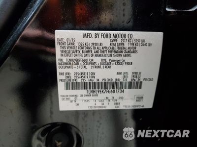 Zdjęcie 14 z 15 samochodu: 2015 LINCOLN MKS VIN:1LNHL9EK7FG601734 - miniatura