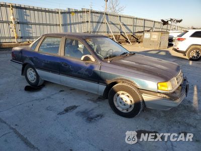 Czwarte zdjęcie samochodu z boku: 1991 FORD TEMPO GL VIN:1FAPP36X6MK121874 - miniatura
