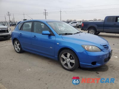 Czwarte zdjęcie samochodu z boku: 2006 MAZDA 3 HATCHBACK VIN:JM1BK143861412859 - miniatura