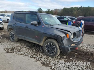Czwarte zdjęcie samochodu z boku: 2017 JEEP RENEGADE TRAILHAWK VIN:ZACCJBCB7HPE63066 - miniatura