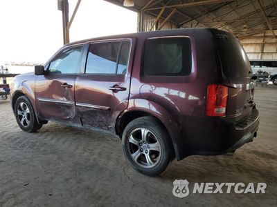Drugie zdjęcie samochodu z przodu: 2012 HONDA PILOT EXL VIN:5FNYF3H50CB010438 - miniatura