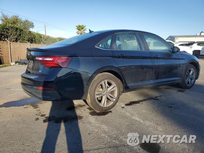 Trzecie zdjęcie samochodu z tyłu: 2024 VOLKSWAGEN JETTA SE VIN:3VW7M7BU9RM097637 - miniatura