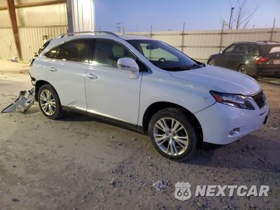 Czwarte zdjęcie samochodu z boku: 2010 LEXUS RX 450H VIN:JTJBC1BA9A2012887 - miniatura