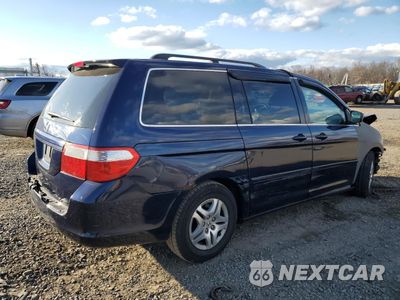 Trzecie zdjęcie samochodu z tyłu: 2007 HONDA ODYSSEY EX VIN:5FNRL38487B111348 - miniatura