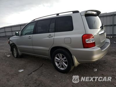 Drugie zdjęcie samochodu z przodu: 2006 TOYOTA HIGHLANDER HYBRID VIN:JTEEW21AX60025788 - miniatura