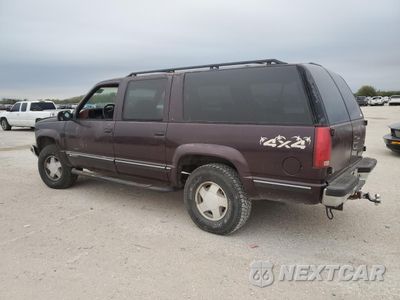 Drugie zdjęcie samochodu z przodu: 1997 CHEVROLET SUBURBAN K1500 VIN:3GNFK16R0VG147011 - miniatura