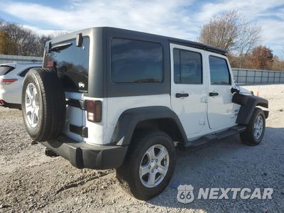Trzecie zdjęcie samochodu z tyłu: 2016 JEEP WRANGLER UNLIMITED SPORT VIN:1C4BJWDG3GL330773 - miniatura