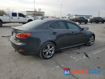 Trzecie zdjęcie samochodu z tyłu: 2009 LEXUS IS 250 VIN:JTHBK262395093098 - miniatura