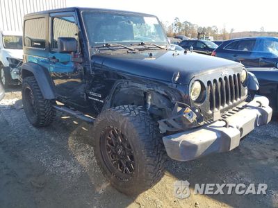 Czwarte zdjęcie samochodu z boku: 2016 JEEP WRANGLER SPORT VIN:1C4GJWAG5GL257089 - miniatura