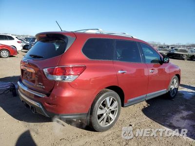 Trzecie zdjęcie samochodu z tyłu: 2014 NISSAN PATHFINDER S VIN:5N1AR2MM2EC717908 - miniatura