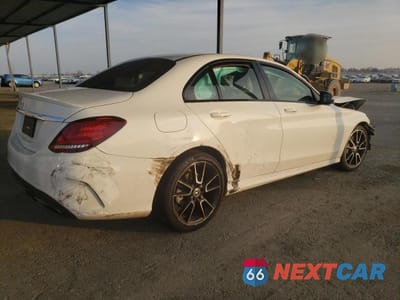 Trzecie zdjęcie samochodu z tyłu: 2019 MERCEDES-BENZ C 300 VIN:55SWF8DB0KU300790 - miniatura