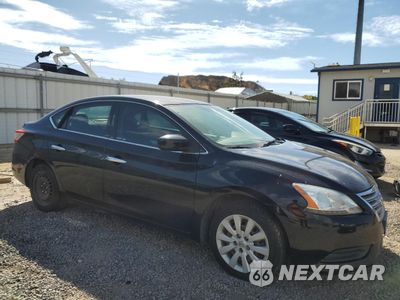 Czwarte zdjęcie samochodu z boku: 2014 NISSAN SENTRA S VIN:3N1AB7AP7EY215930 - miniatura